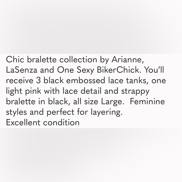 BOGO 9pc Bundle SexyBikerChic Tops incl Cami’s - Picture 9 of 10